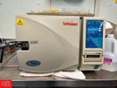 Tuttnauer Autoclave-Steam Sterilizer, Model: 2540E-B/L (Location: Dothan, AL) - Rigging Fee: $150
