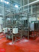 BULK BID (Lots 68 - 76): AGC Pasteurizing System with 3-Zone Plate Heat Exchanger, S/S Holding Tube