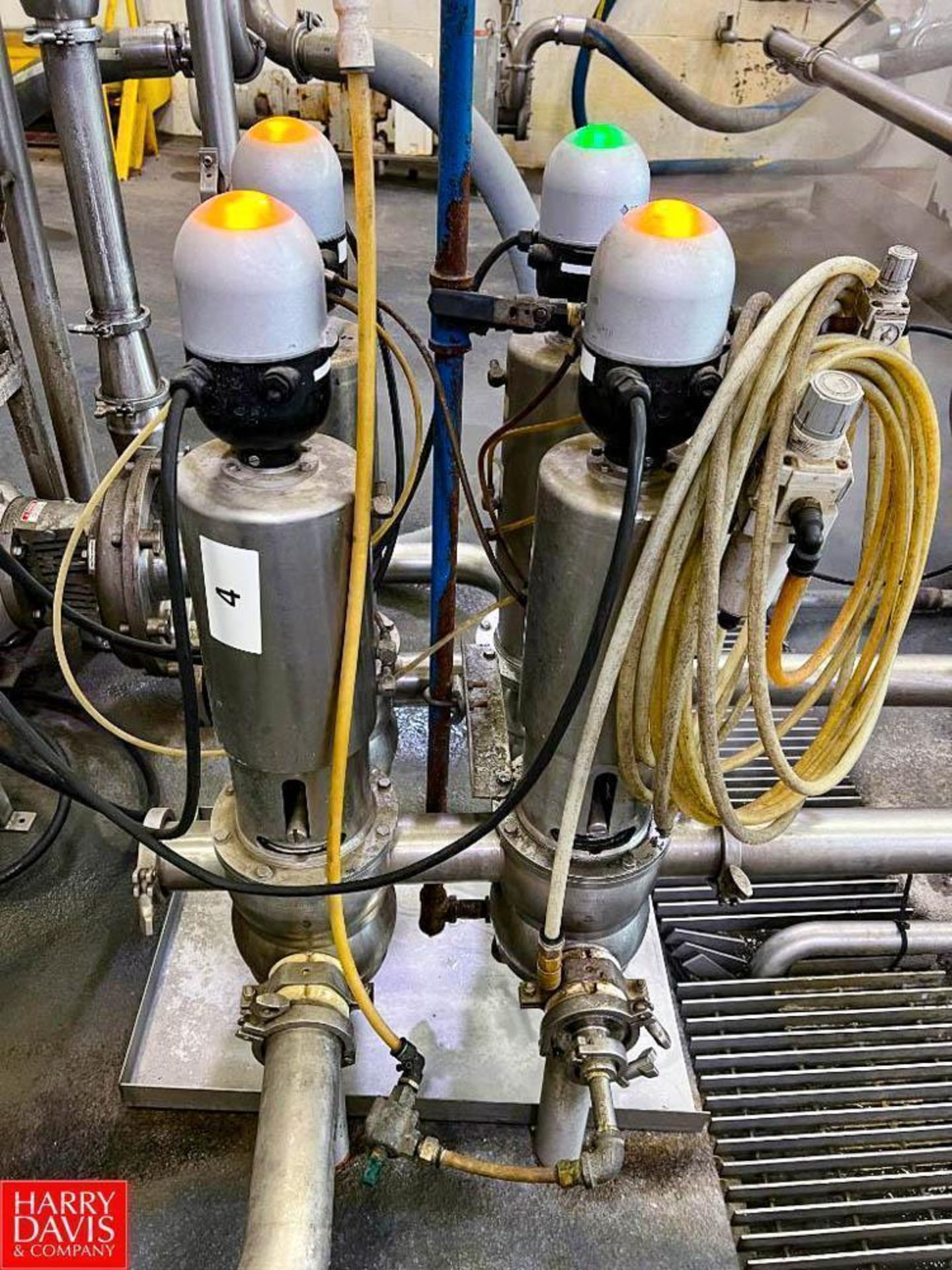 (4) Sudmo Air Valves with Pentair/Sudmo IntelliTop 2.0 in Manifold (Location: Dothan, AL)