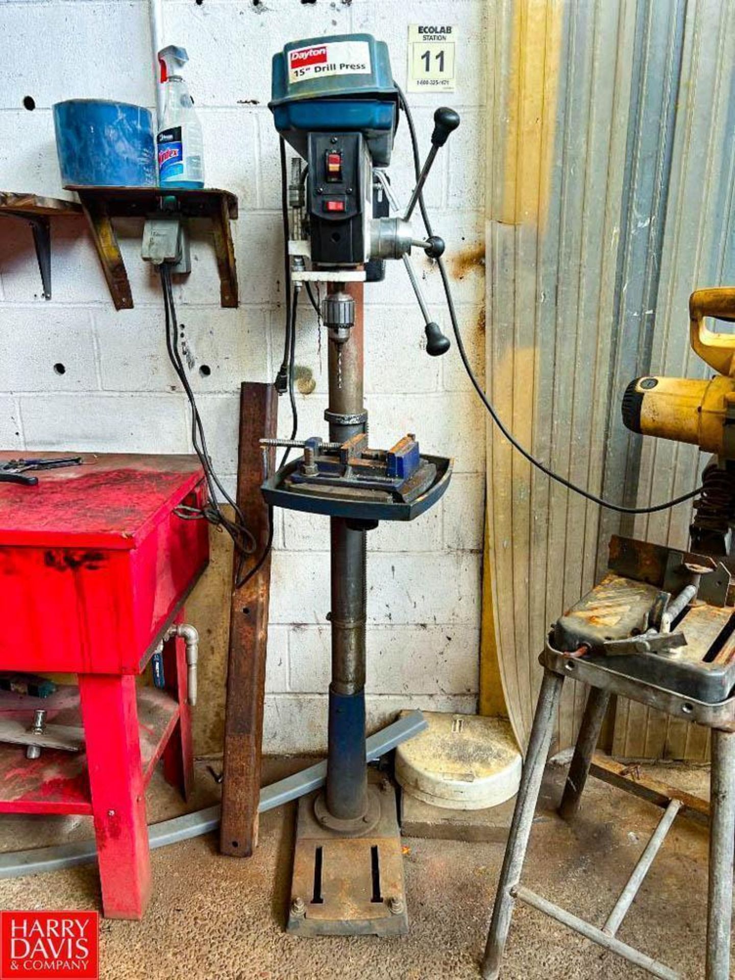 Dayton 15" Drill Press (Location: Hattiesburg, MS)