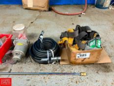 Air Hose, Pressure Washer Wand Chain and Assorted Tubing and Wiring (Location: Hattiesburg, MS)