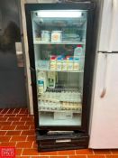 Beverage-Air Corporation Glass-Door Refrigerator, Model: LV12-1-B (Location: Hattiesburg, MS)