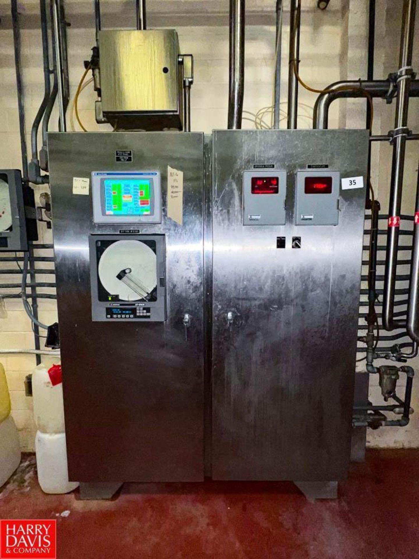 BULK BID (Lots 24-35): AGC Pasteurizing System with Plate Heat Exchanger, S/S Holding Tube, Pumps - Image 4 of 4