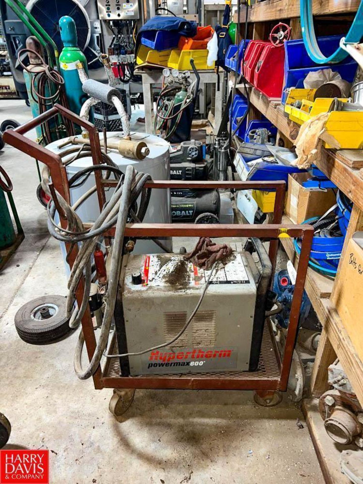 Lincoln Hypertherm Powermax 600 Plasma Cutter (Location: Dothan, AL) - Rigging Fee: $75