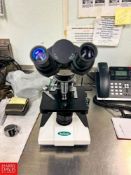 Van Guard Dual Optics Microscope, Model: 1220CM, S/N: 018335 (Location: Dothan, AL)