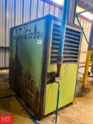 Sullair 3700 50 HP 135 PSIG Rotary Screw Air Compressor, Model: 3709/A, S/N: 200801120001