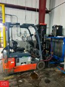 Toyota 3,450 lb. Capacity Electric Forklift Truck, Model: 8FBE20U (Location: Dothan, AL)