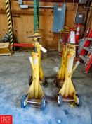 (4) Semi Jack Stands, Hit #:2365314 - Rigging Fee: $50