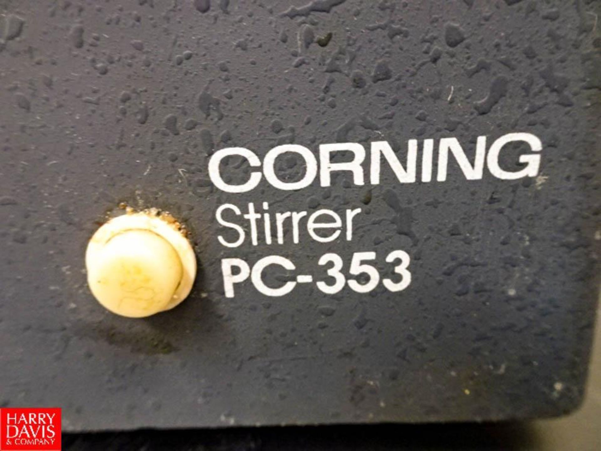 Corning Stirrer Plate, Model: PC-353 - Rigging Fee: $50 - Image 2 of 2