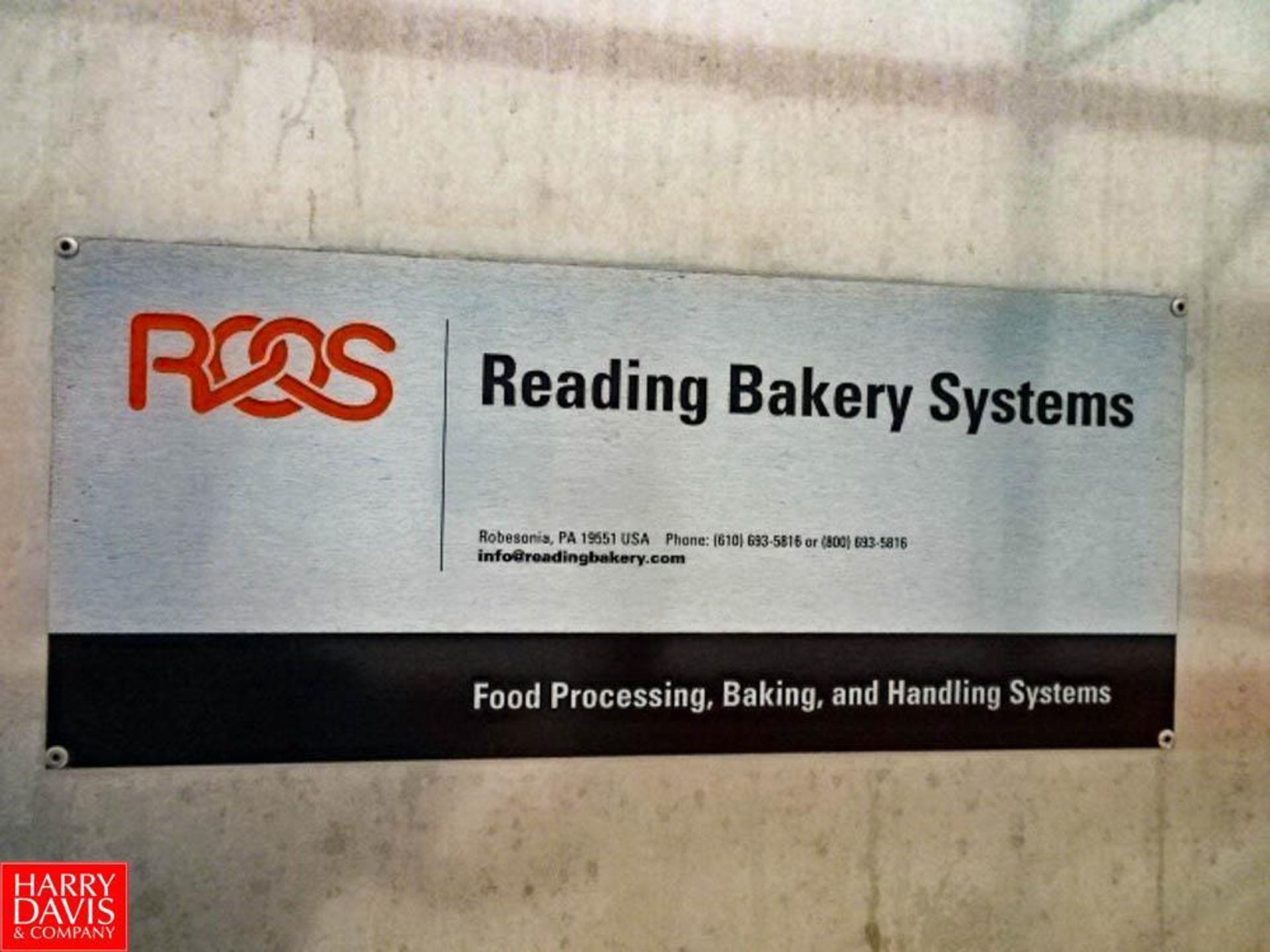 Reading Bakery SystemsBelt Conveyor Press System, Hit #:2365318 - Rigging Fee: $600 - Image 2 of 3