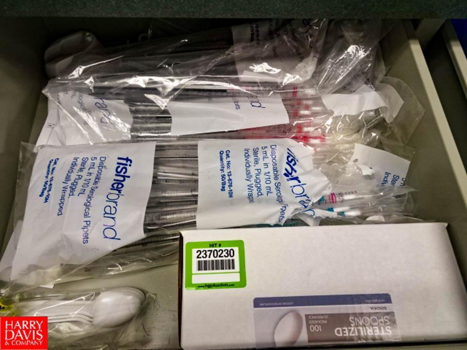 Assorted Pipets Tips - Rigging Fee: $50