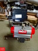 (6) Assorted Pneumatic Positioners w/ Piping in Crate, Hit #:2365331 - Rigging Fee: $100