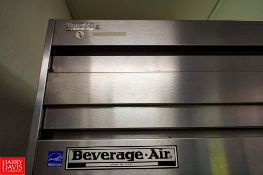 Beverage-Air 2 Door Stainless Reach in Refrigerator 32'' x 53'' x 84'' Tall, 6 PVC Covered Shelves,