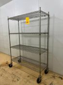 (2) S/S Racks with (1) Casters - Rigging Fee: $100
