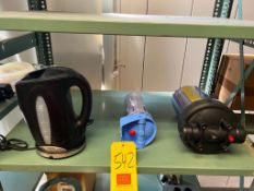 Aroma Water Pitcher Heater and (2) Water Filters - Rigging Fee: $50