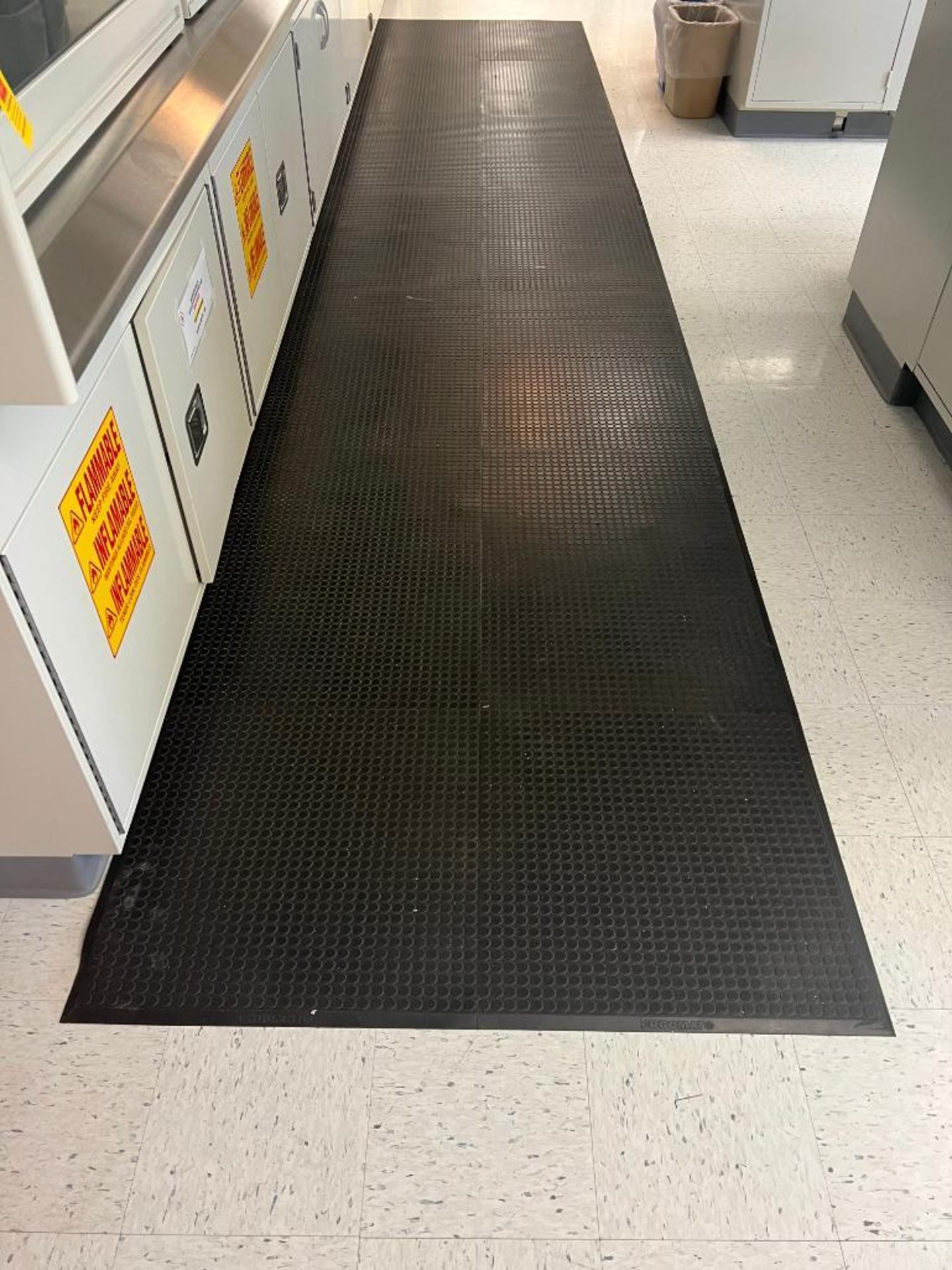 Rubber Floor Mats, Dimensions = 16' x 44" and (3) 20' x 44" - Rigging Fee: $50 - Image 3 of 4