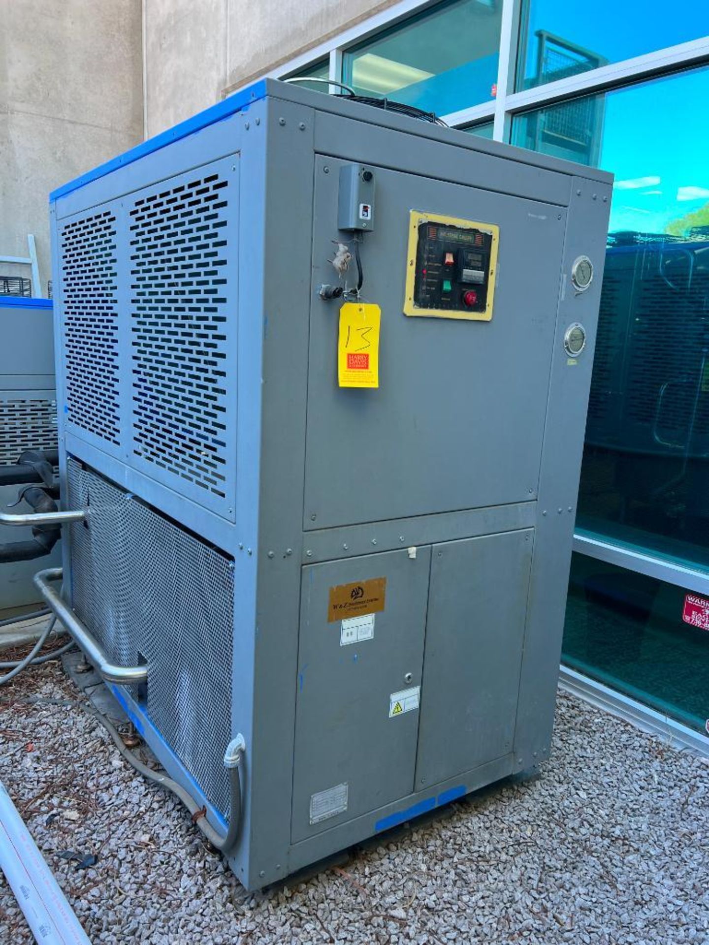 W & Z Machinery Industrial Chiller, Model: HC-15PAC