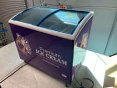 Reach-In Mobile Ice Cream Freezer with Baskets