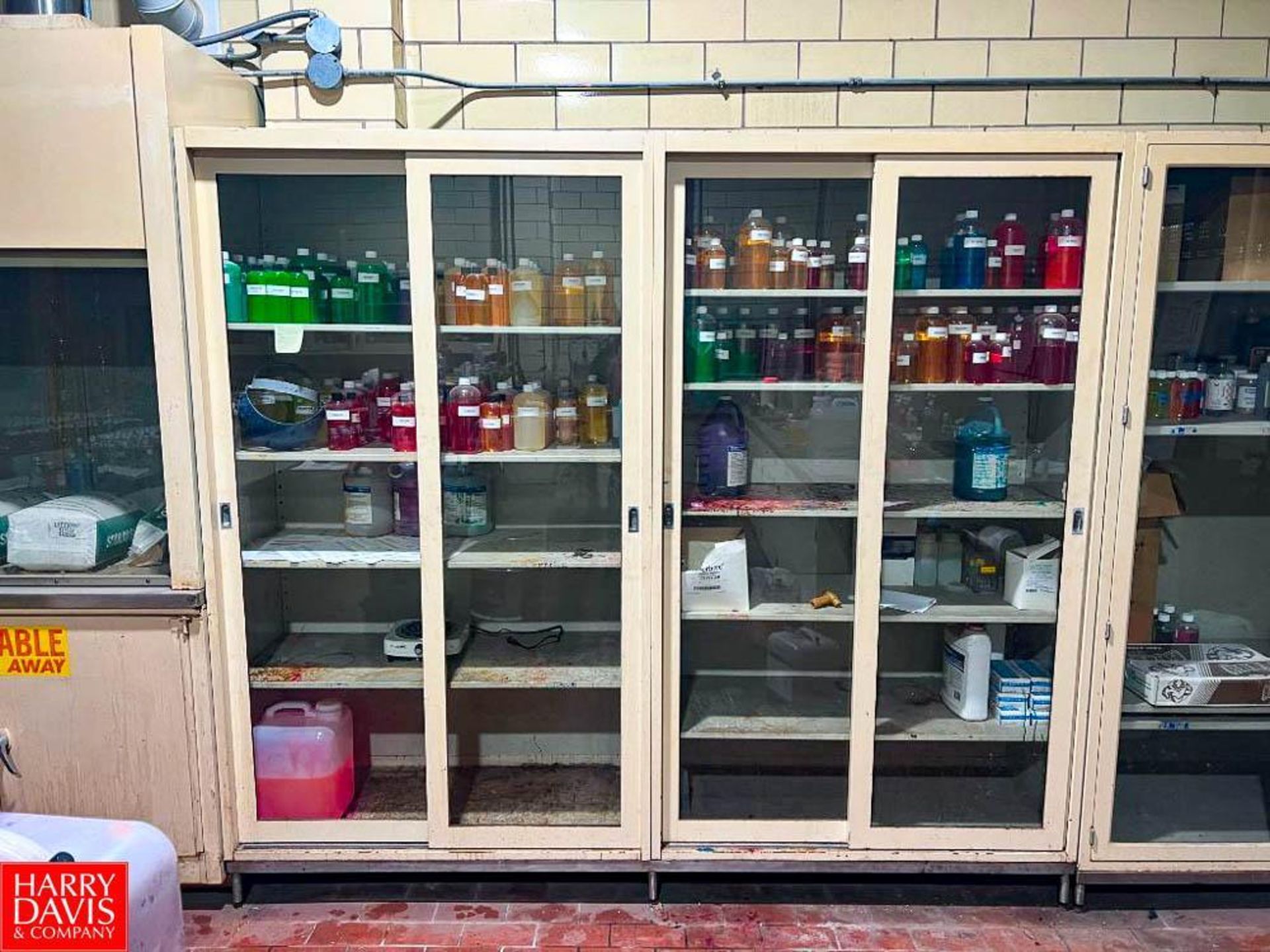 Glass Front Cabinets (Contents Not Included) - Image 2 of 2