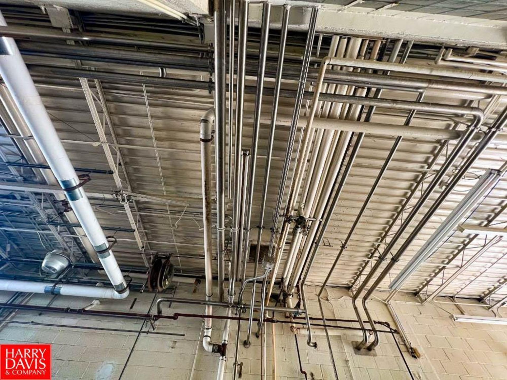 225'+ S/S Piping up to 3" with Clamps and Fittings (In this Room Only)