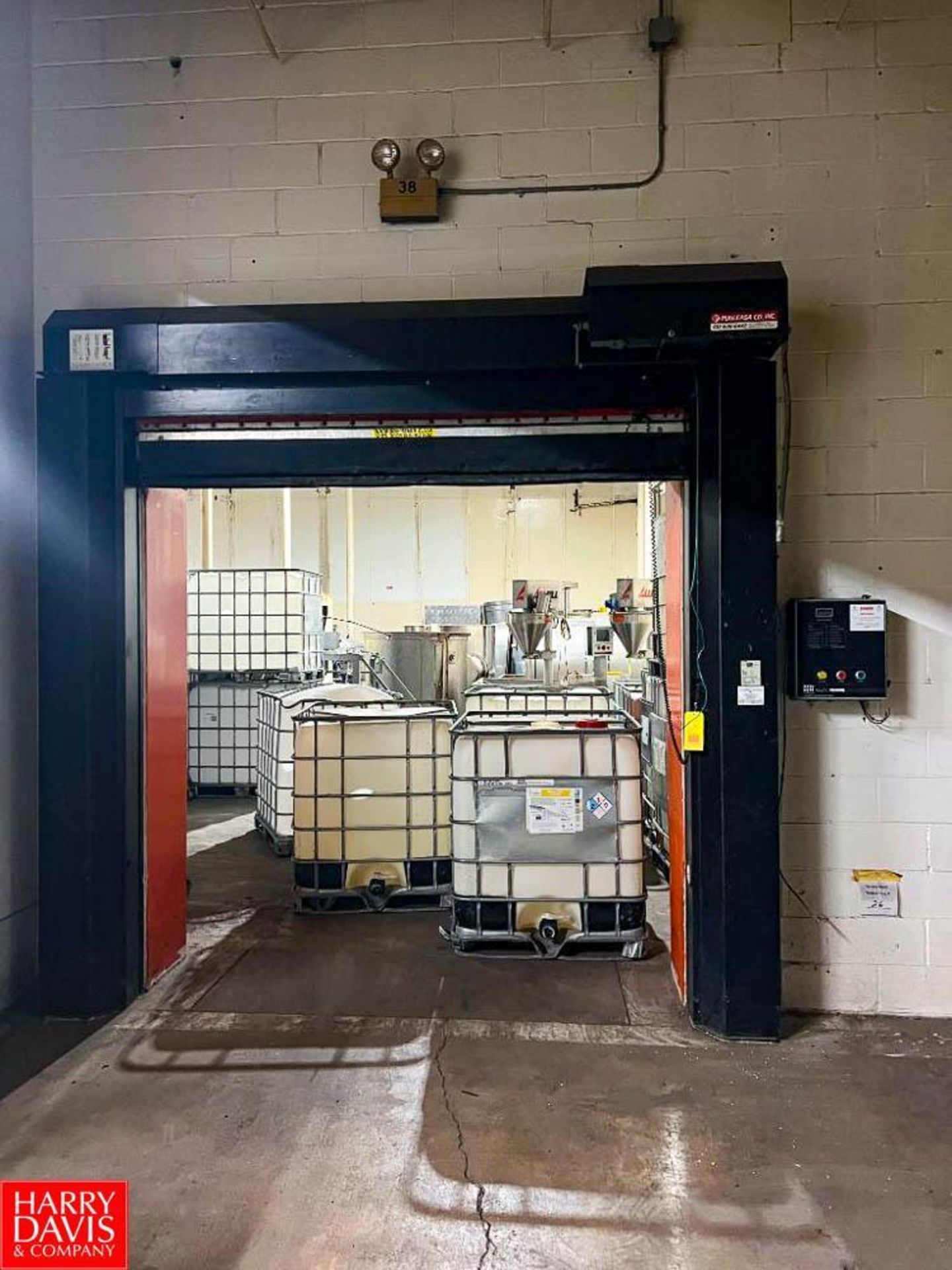 Rite Hite High Speed Roll-Up Door, Dimensions = 8' x 8'