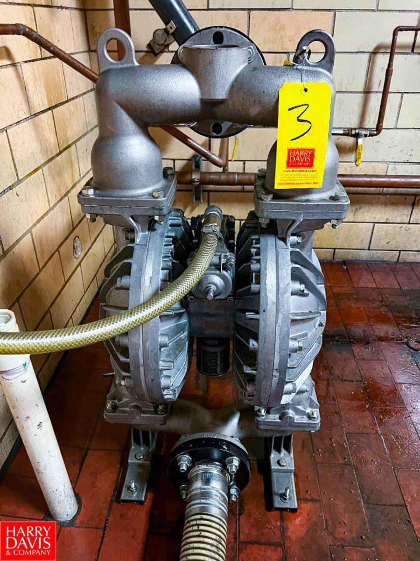 Yamada 3" Diaphragm Pump, Model: NDP-80BAT