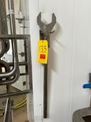 3" S/S Pipe Wrench - Rigging Fee: $20