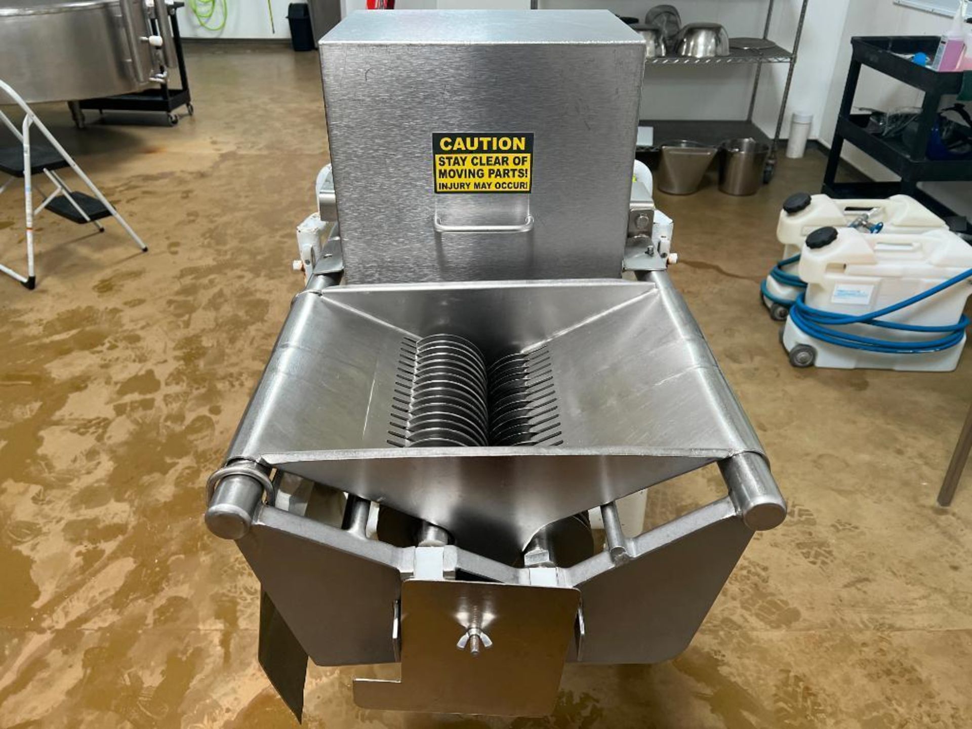 S/S Pneumatic, Mobile Cheese Dicer/Slicer - Rigging Fee: $50
