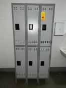 Double Stacked Lockers - Rigging Fee: $25