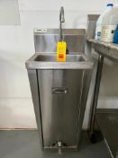 Regency S/S Hand Sink with Foot Control - Rigging Fee: $50