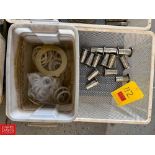 NEW 1.5" to 1.25" Hose Ends and Assorted Gaskets - Rigging Fee: $25