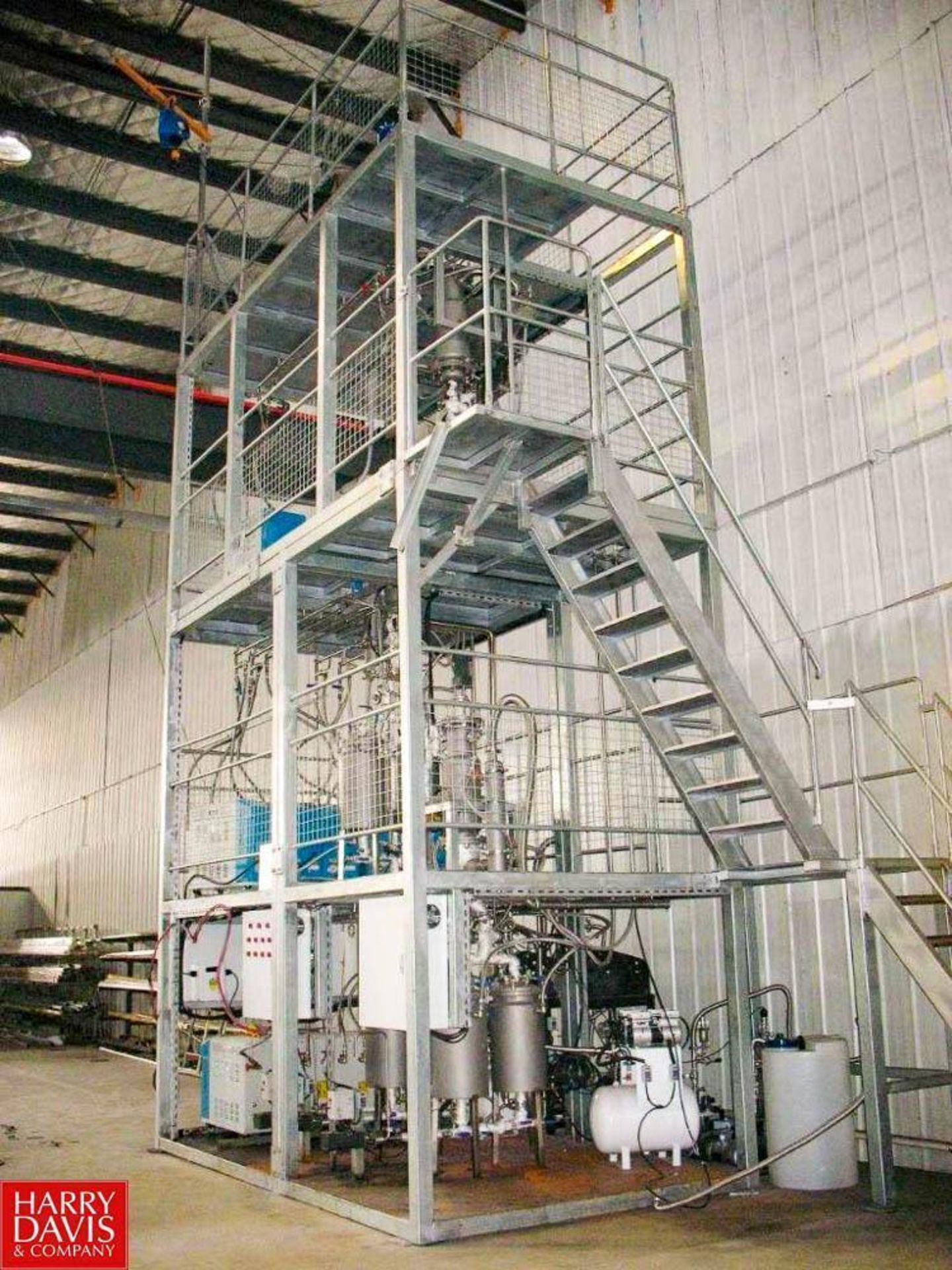 NEW 15 Kilo/Hour 3-Stage Short Path Distillation System, Equipment Type: DEA-8/16serie - Image 2 of 3
