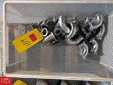 NEW 1.5" S/S Clamp Elbows - Rigging Fee: $25