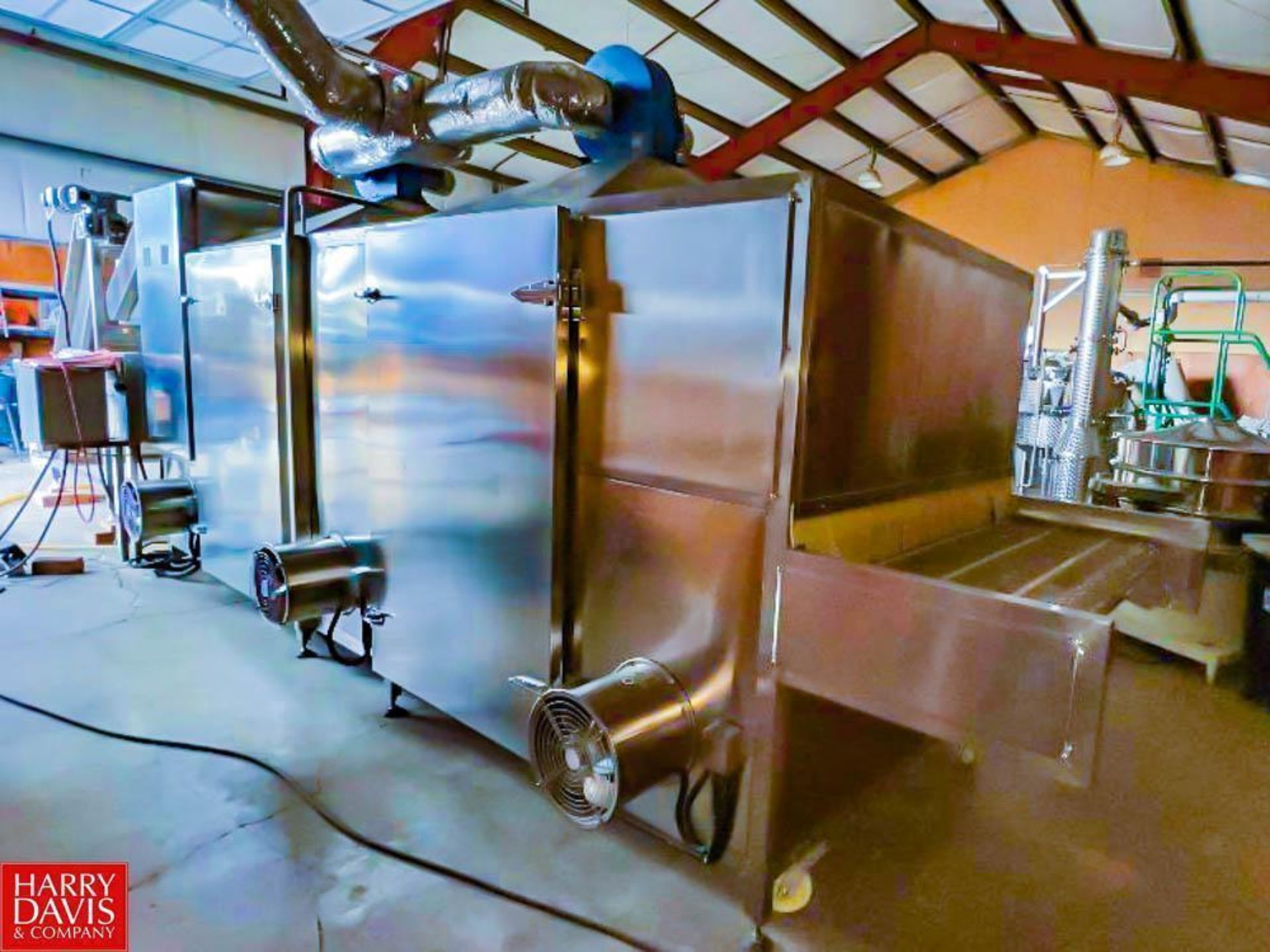 NEW 2019 Hemp Drying Machine Model DF-1: SN 201908001, with Elevator, Dimensions = 20' Length x 5' W