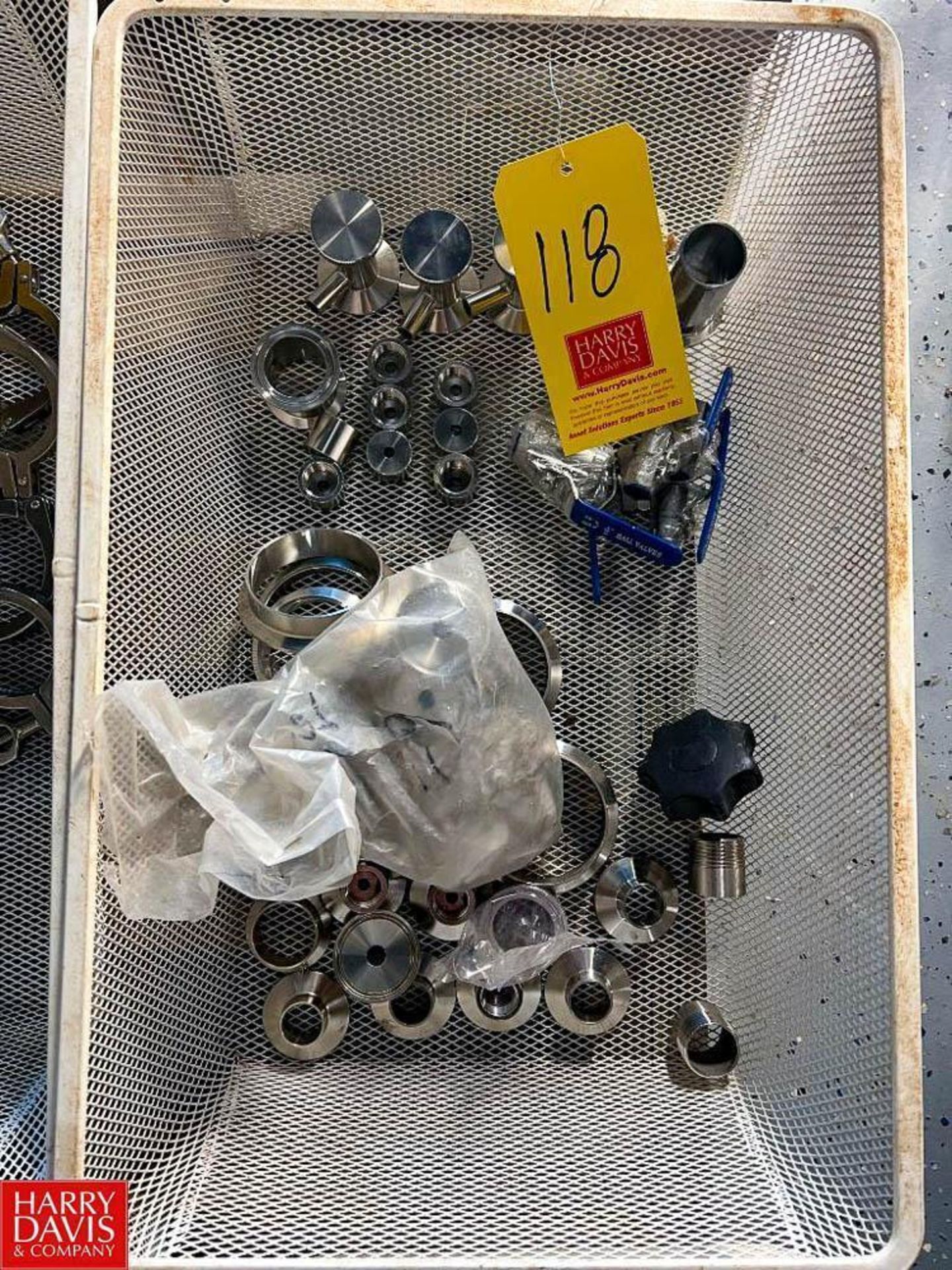 NEW Assorted S/S Ball Valves, Weld Ferrules and Fittings - Rigging Fee: $25