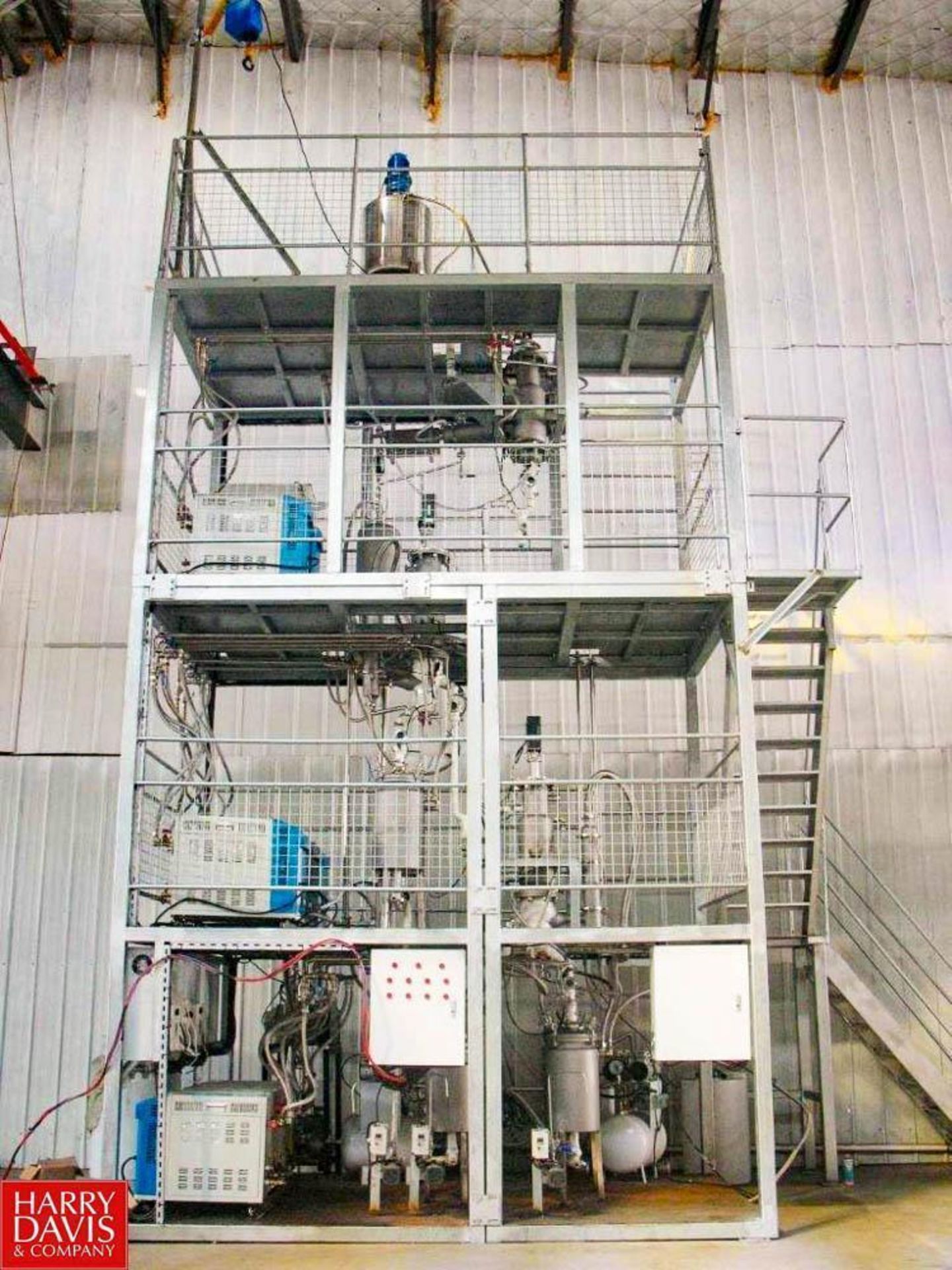 NEW 15 Kilo/Hour 3-Stage Short Path Distillation System, Equipment Type: DEA-8/16serie