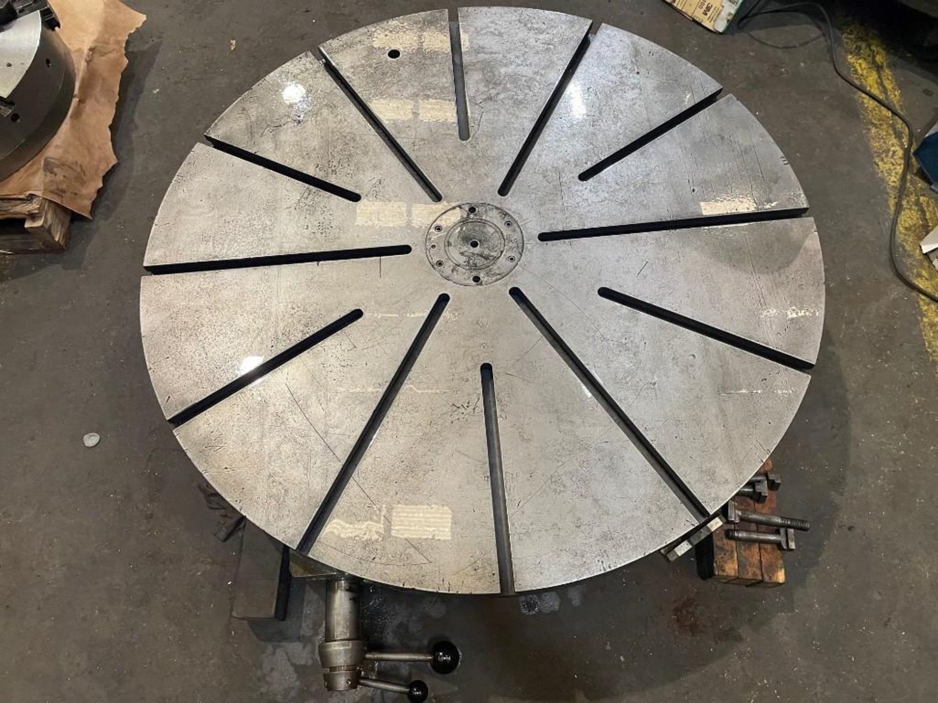 48" ROTARY TABLE, T-SLOTTED - See Photo - Image 3 of 4
