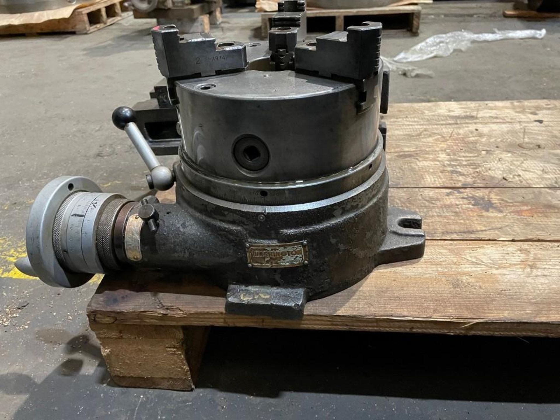 Rotary Table with 8" Strong 3-Jaw Chuck - See Photo - Image 2 of 5