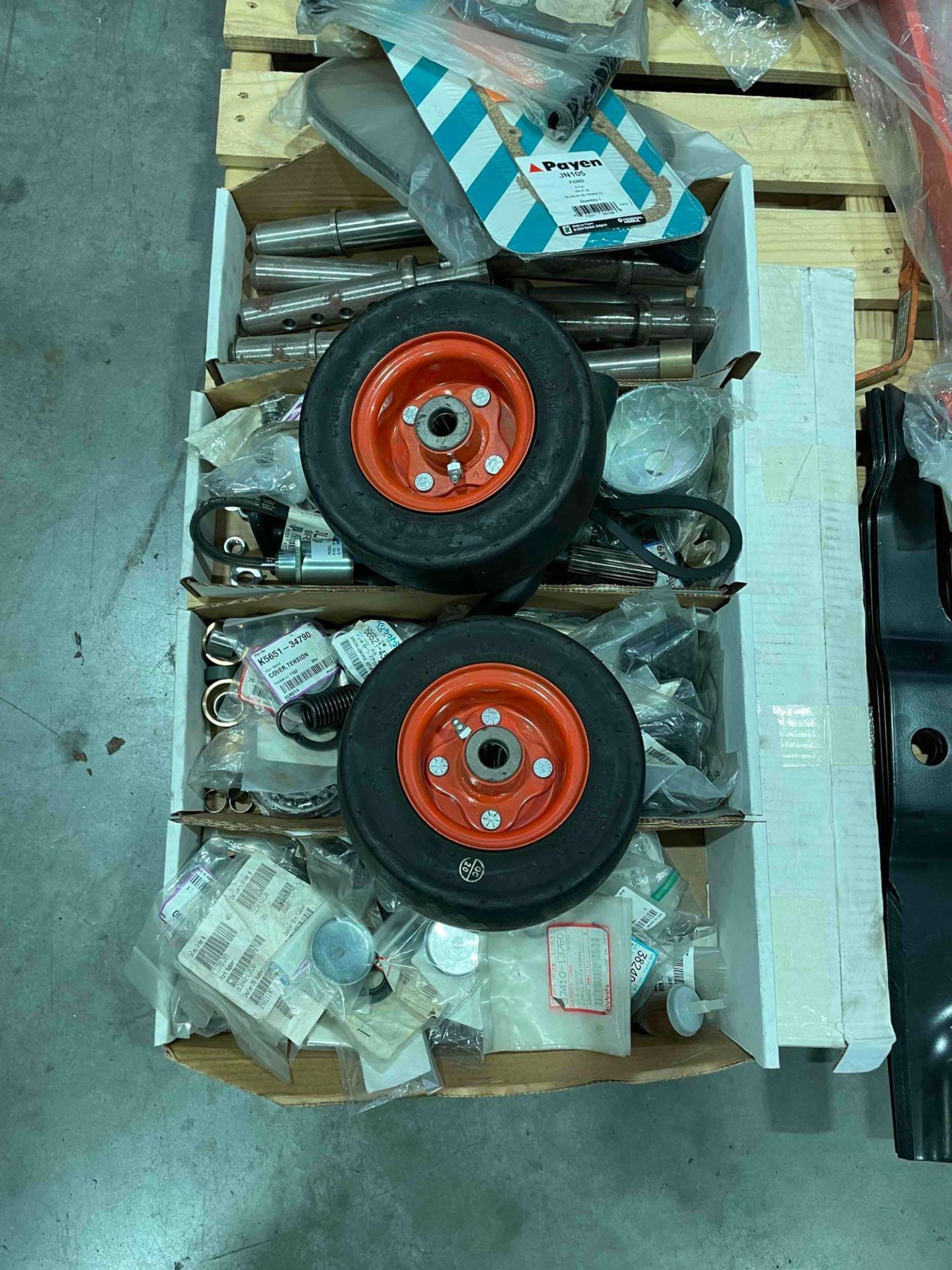 Pallet of Maintenance Items for a Kubota Mower - Image 6 of 7