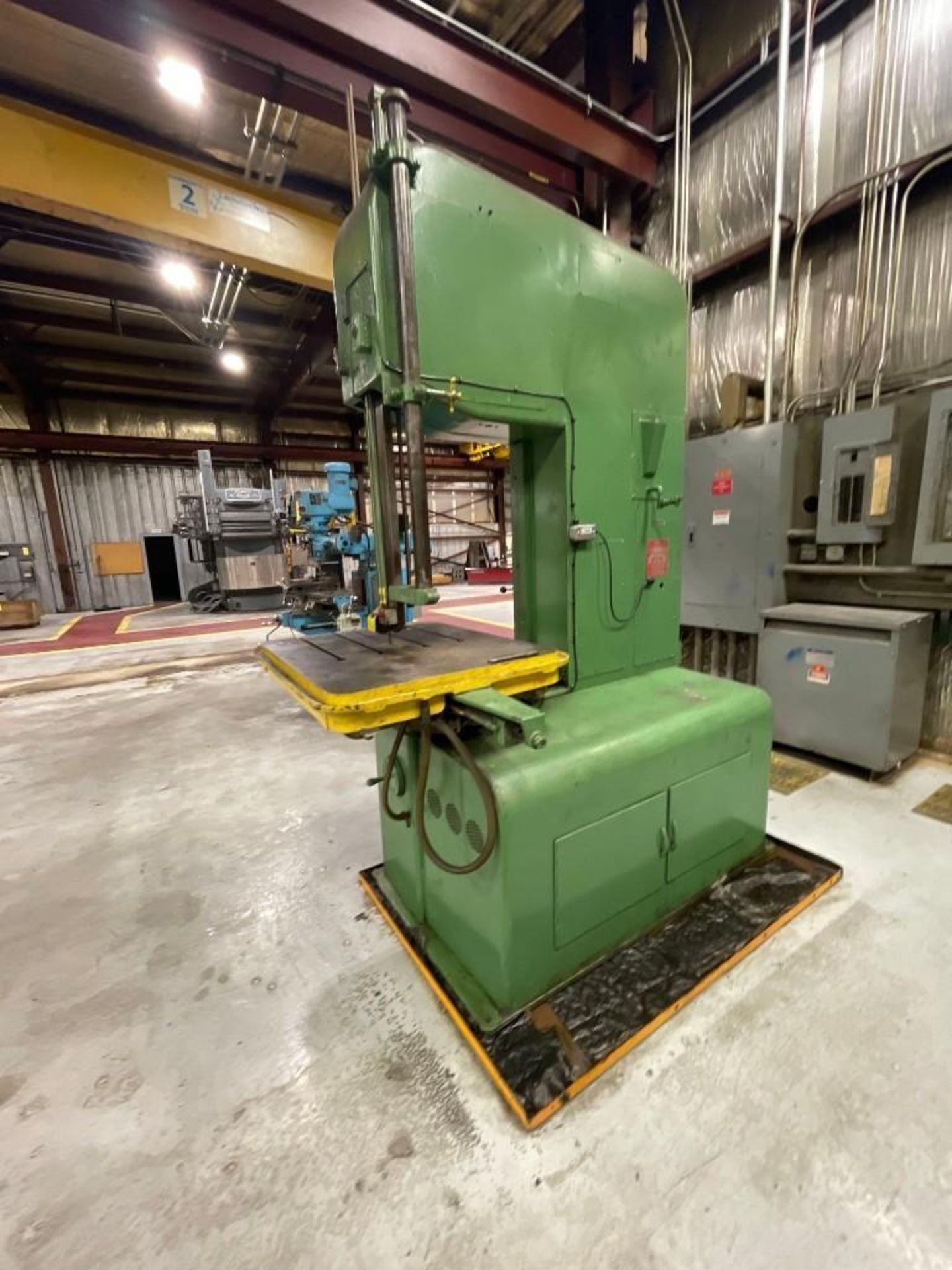 DoALL Model 26-3 Vertical Bandsaw; (WY location) - Image 3 of 12