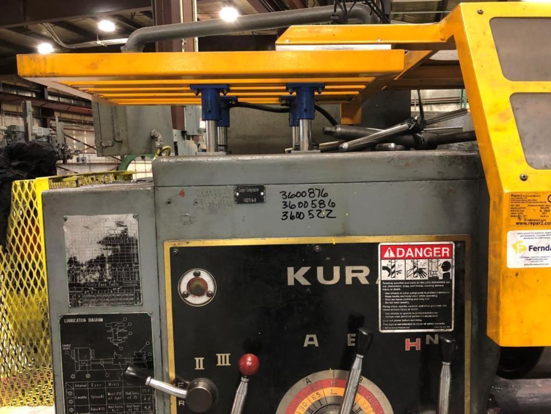 30" x 120" Kuraki Model KH6-30 Engine Lathe; (WY location) - Image 3 of 18