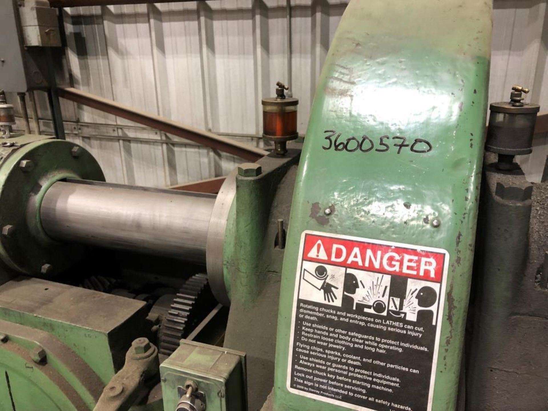 Barrett 6 x 6' Horizontal Cylinder Boring Machine; (WY location) - Image 8 of 16