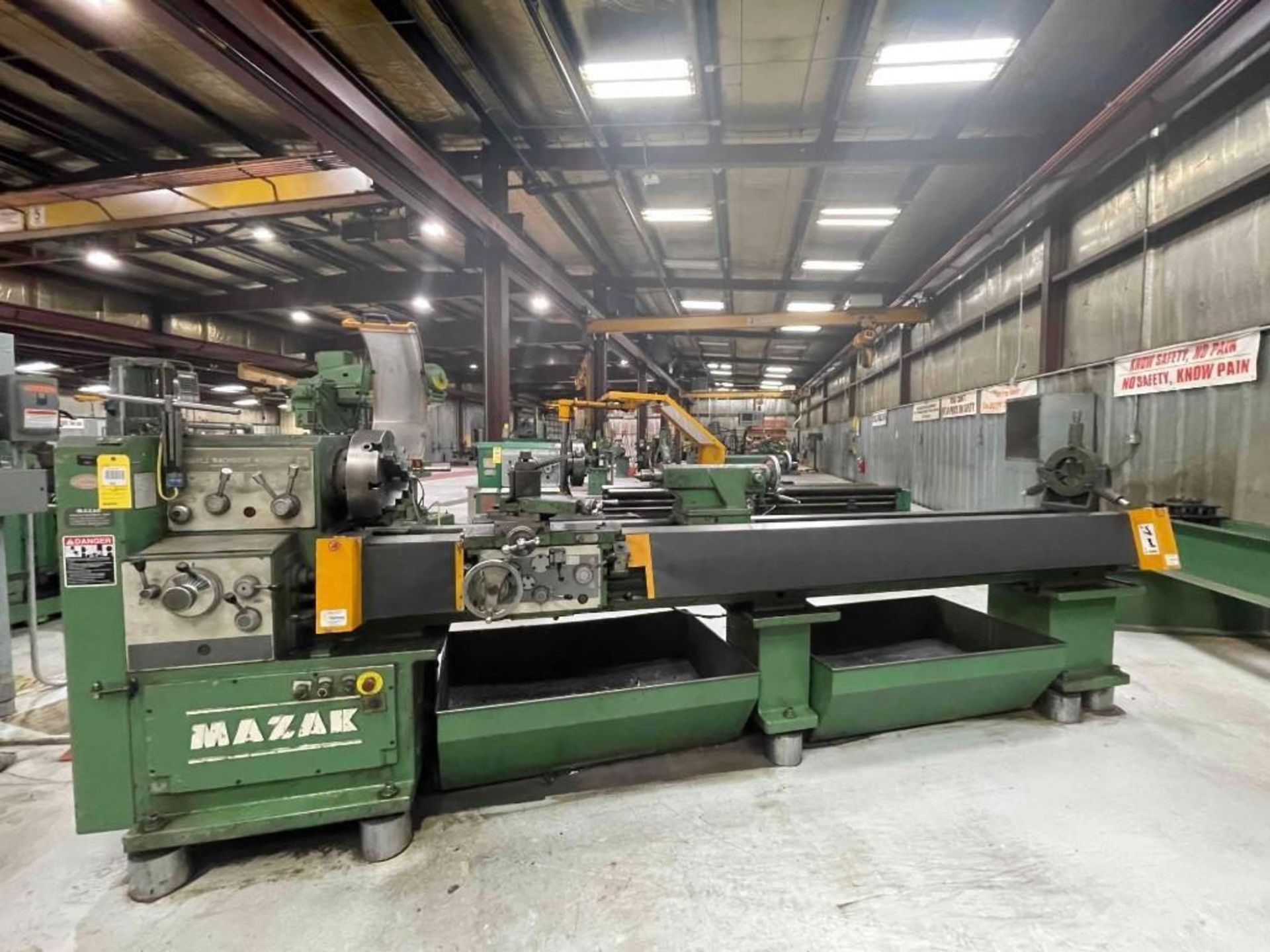 18" x 120" Mazak Engine Lathe; (WY location)