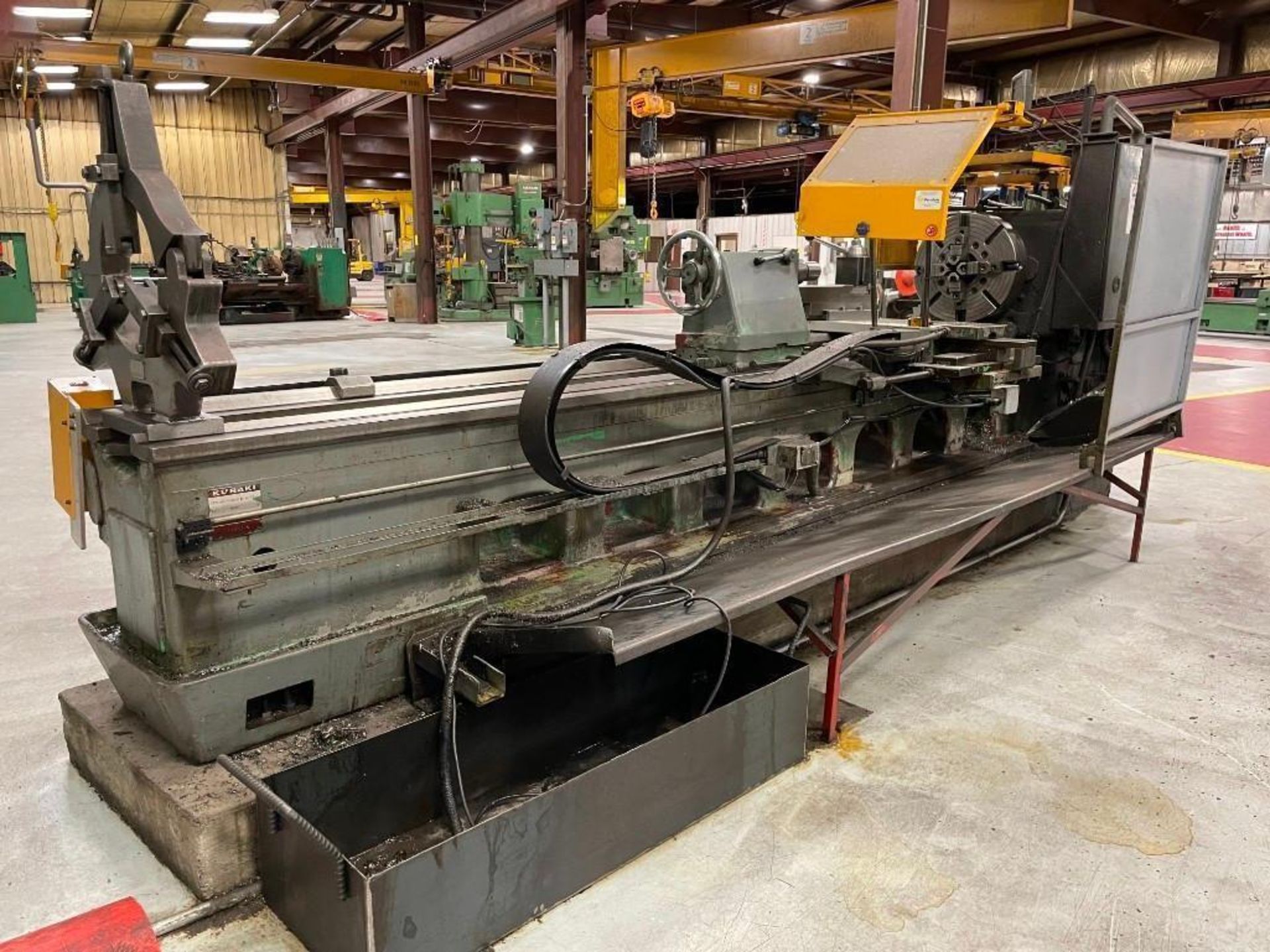 30" x 120" Kuraki Model KH6-30 Engine Lathe; (WY location) - Image 10 of 18