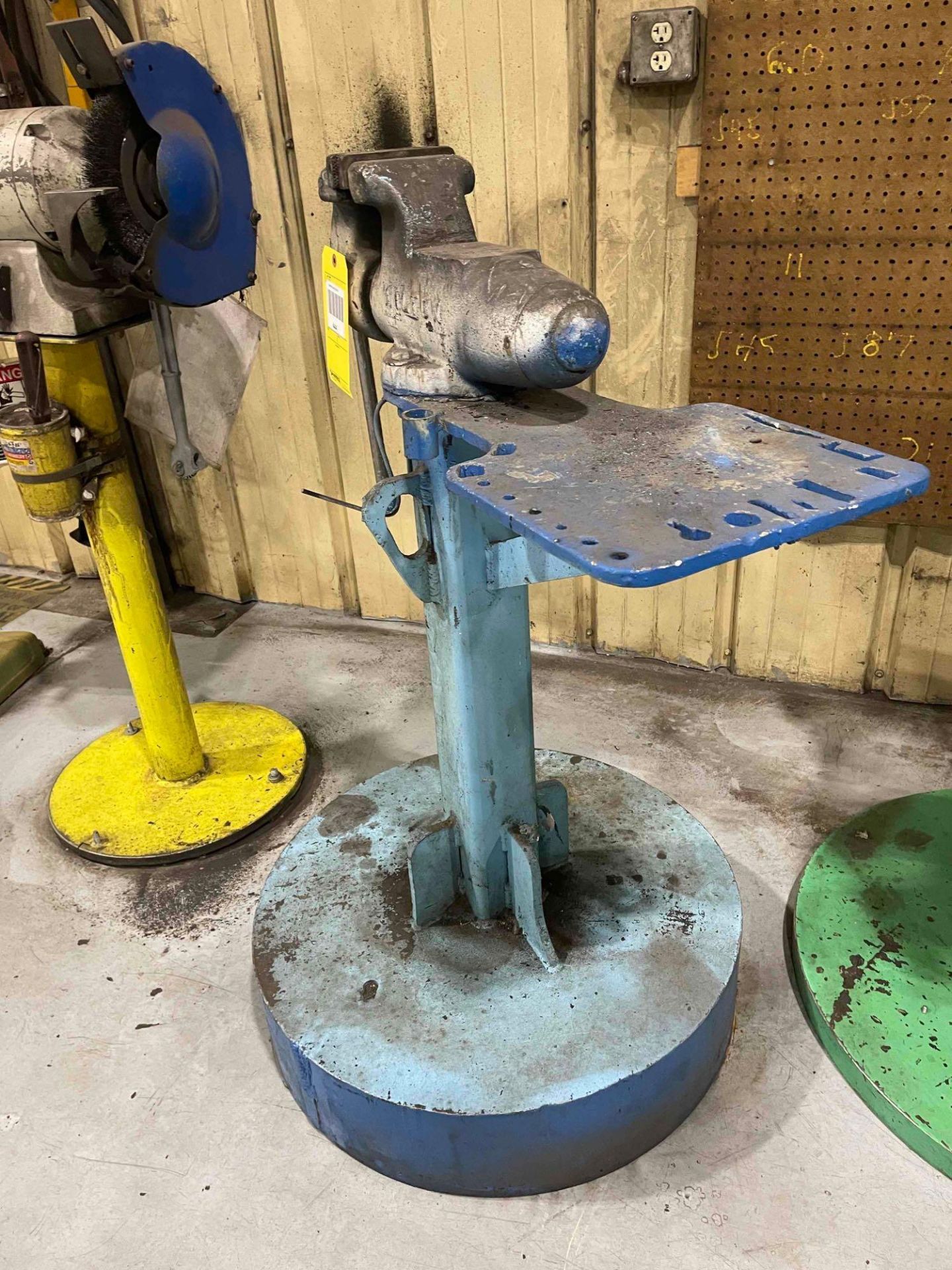 5” Wilton Vise on Pedestal, 6” Solid Base; (WY location) - Image 2 of 4