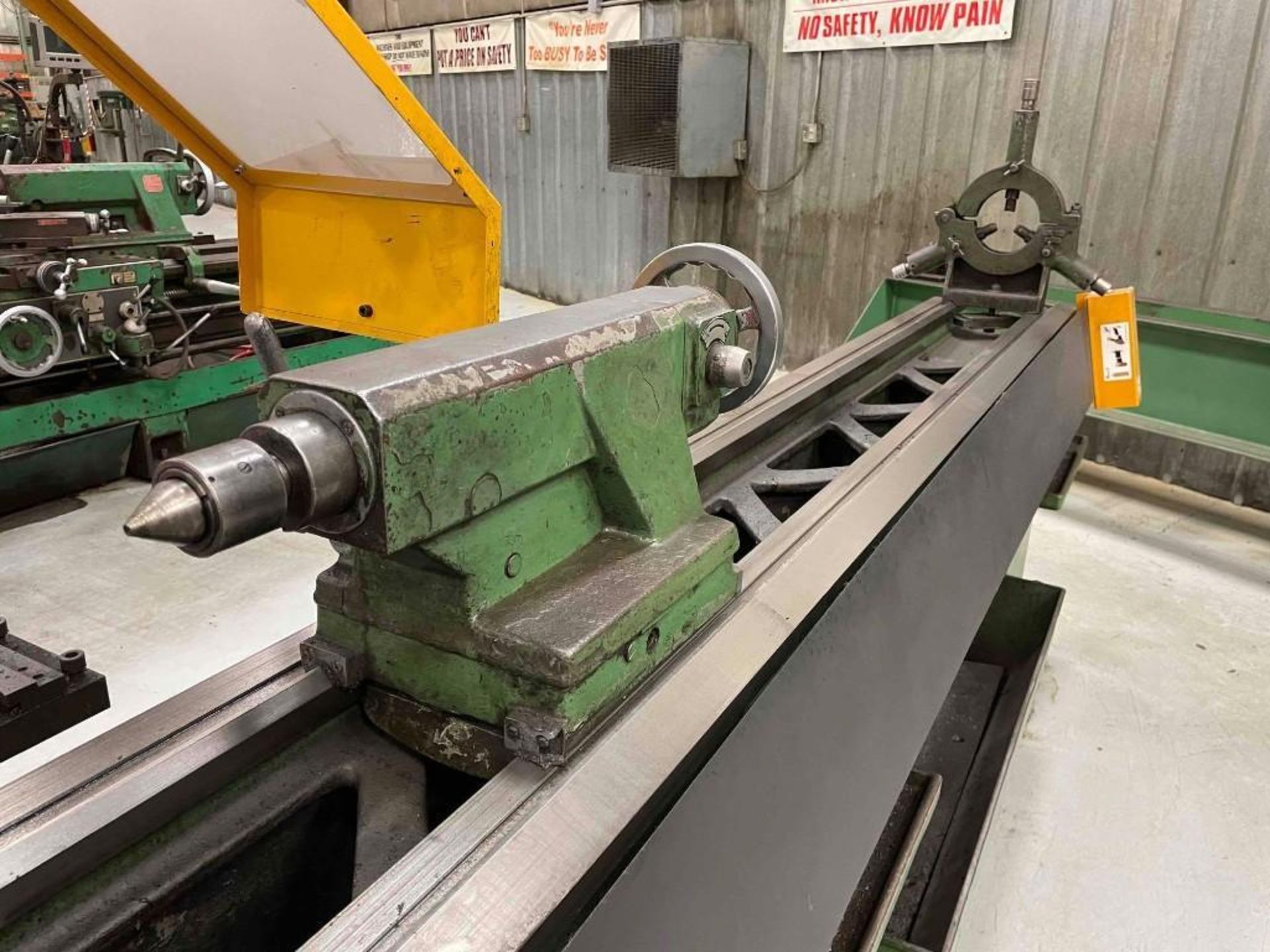 18" x 120" Mazak Engine Lathe; (WY location) - Image 9 of 15