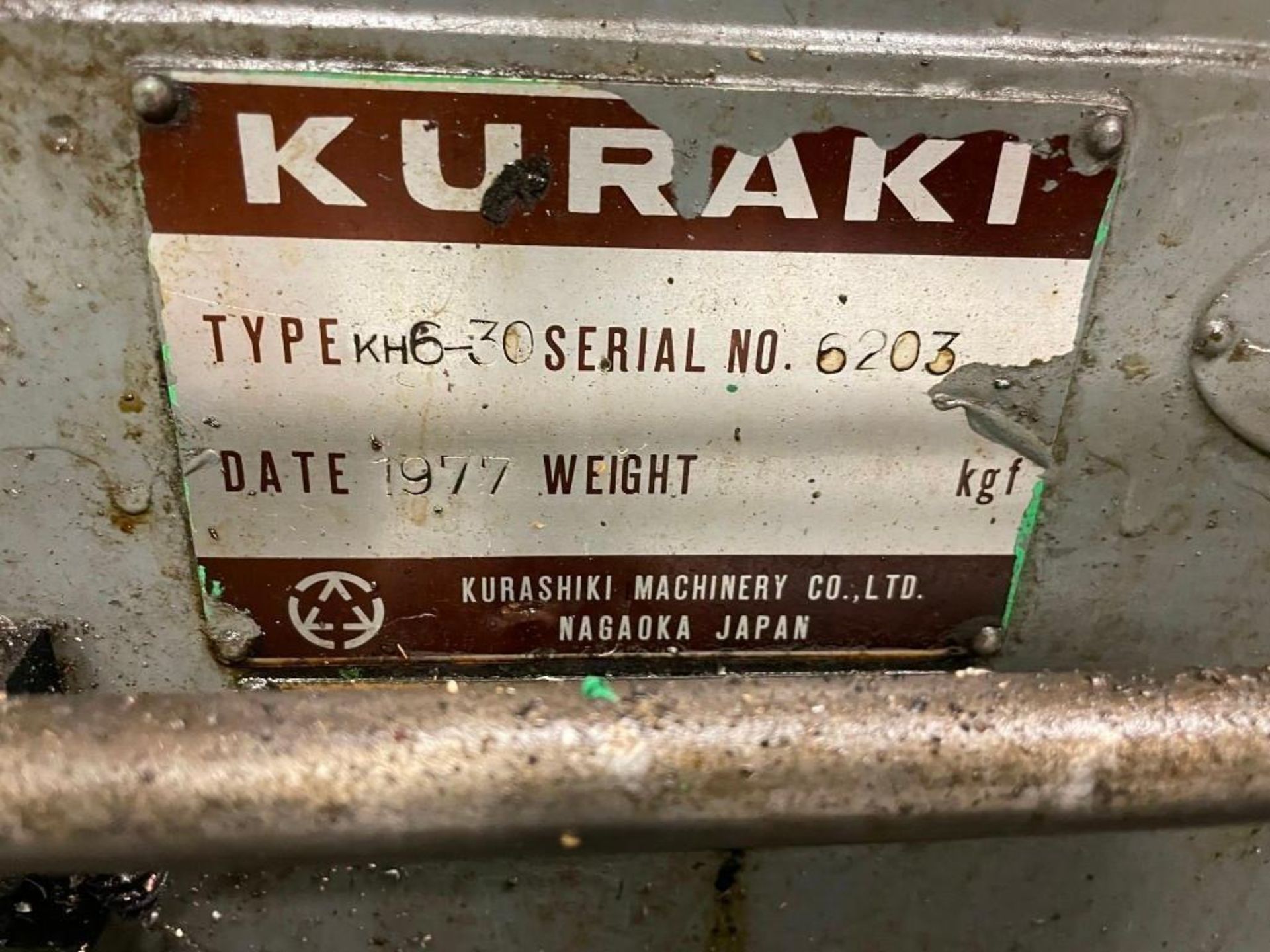 30" x 120" Kuraki Model KH6-30 Engine Lathe; (WY location) - Image 18 of 18