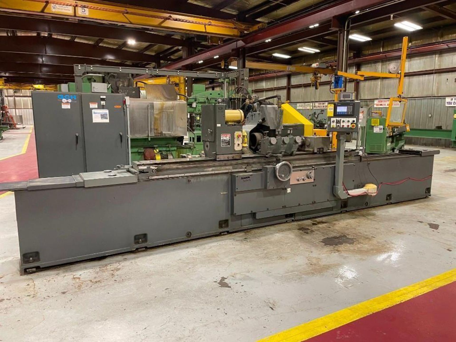 10" x 96" Cincinnati Cylindrical Grinder with SBS Balance System Model SB-5500; (WY location)