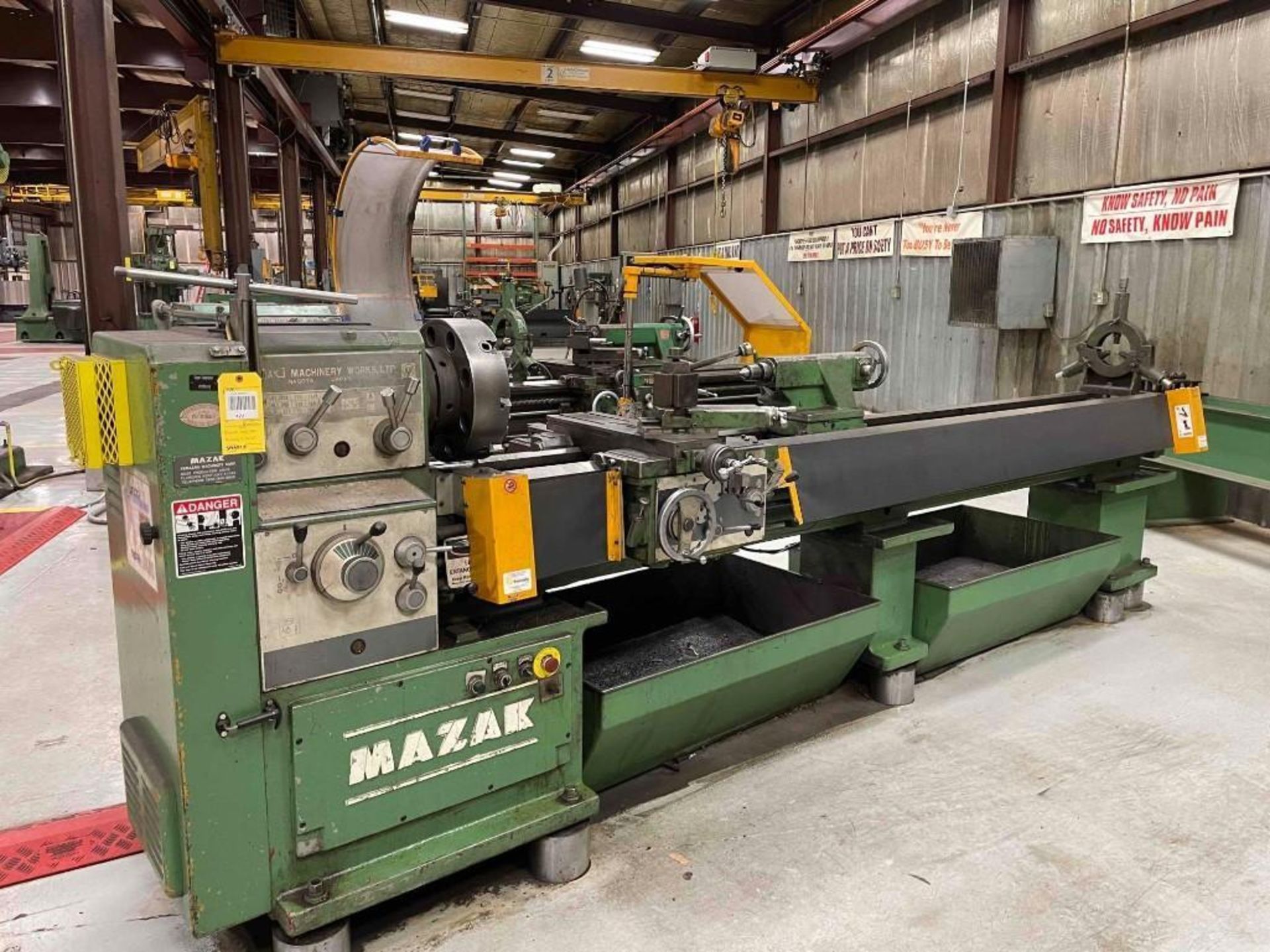 18" x 120" Mazak Engine Lathe; (WY location) - Image 2 of 15