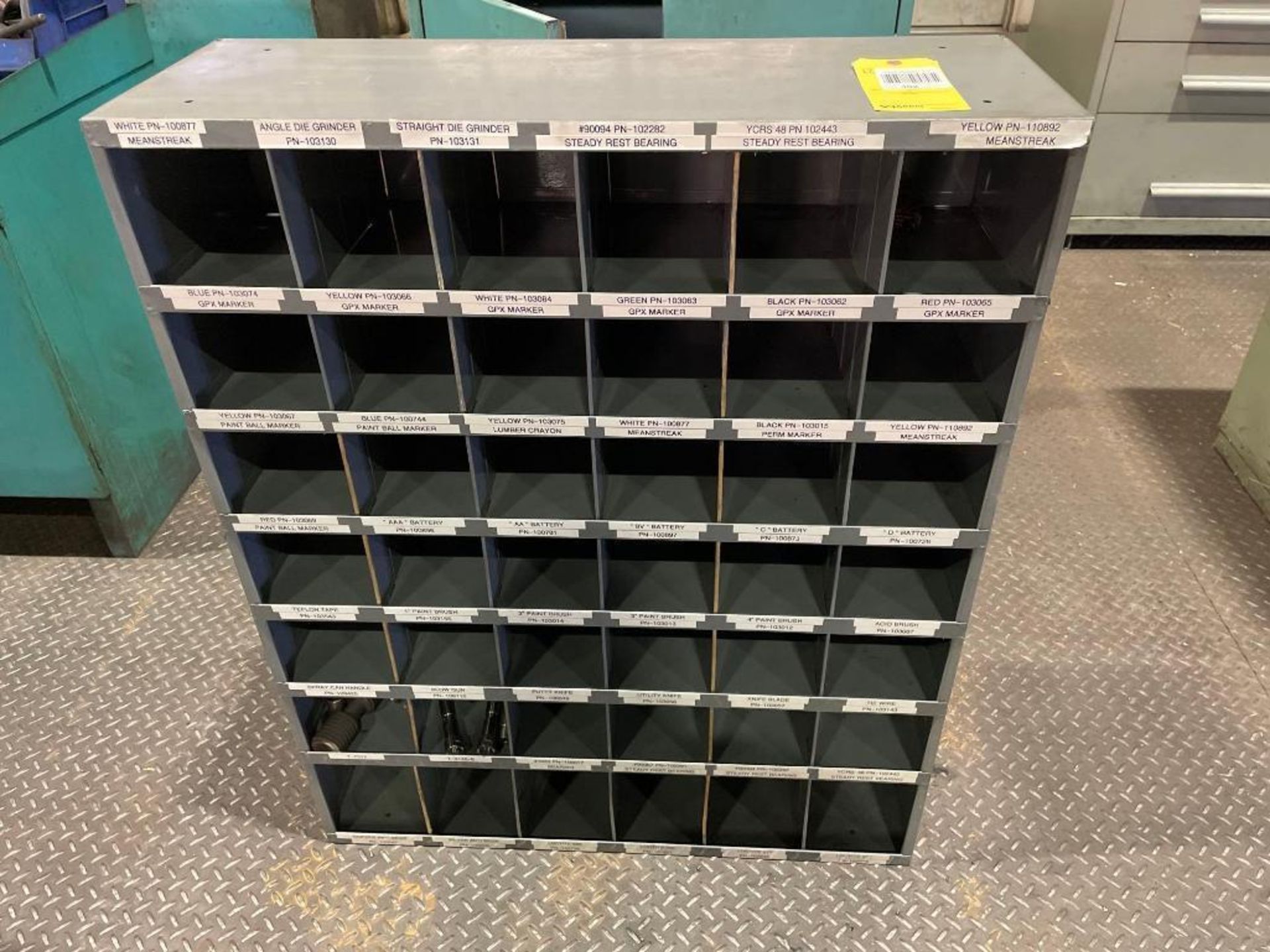 Pigeonhole Cabinet with 35 Slots - Image 2 of 2